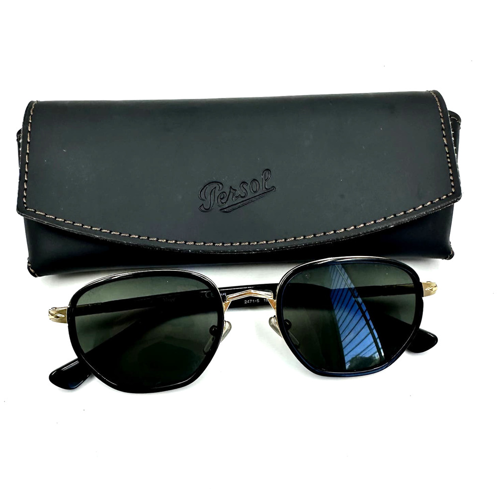 Persol PO2471S Unisex Polarized Sunglasses black - Picture 3 of 13